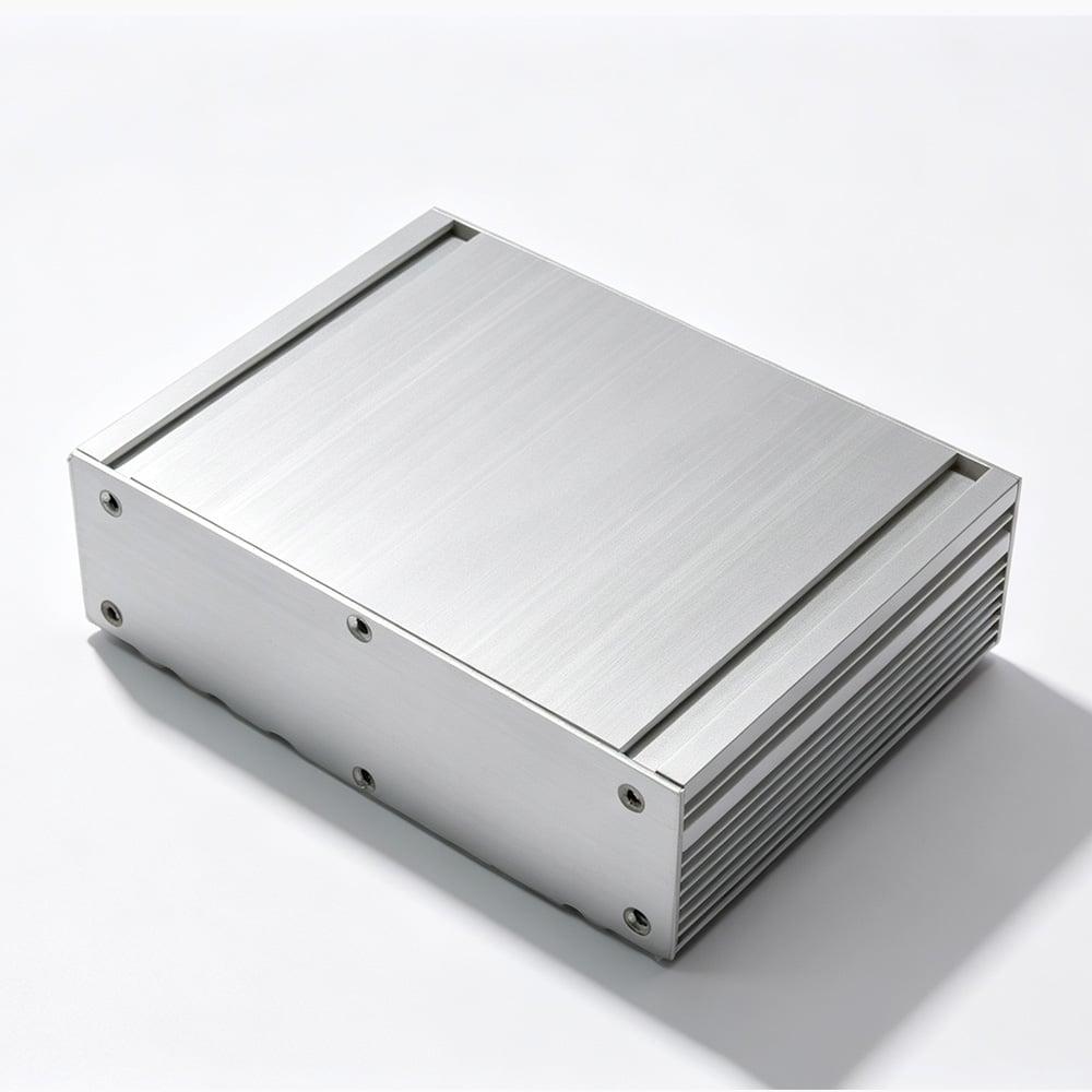 Kühlkörper-Aluminiumgehäuse hochwertiges Profil 6063 T5 für elektronische Kühlkörper-Kühlkörper-Aluminiumgehäuse