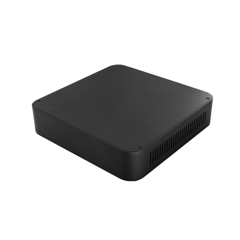 Fabrikantenoplossing voor elektrische paneeldozen, aluminiumprofielgeëxtrudeerde behuizing voor elektronische projecten, mini-PC aluminiumkast