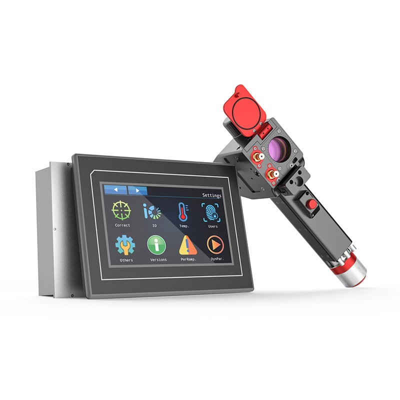 3000W Handheld CW laser cleaning head  DHCC3000 PLUS