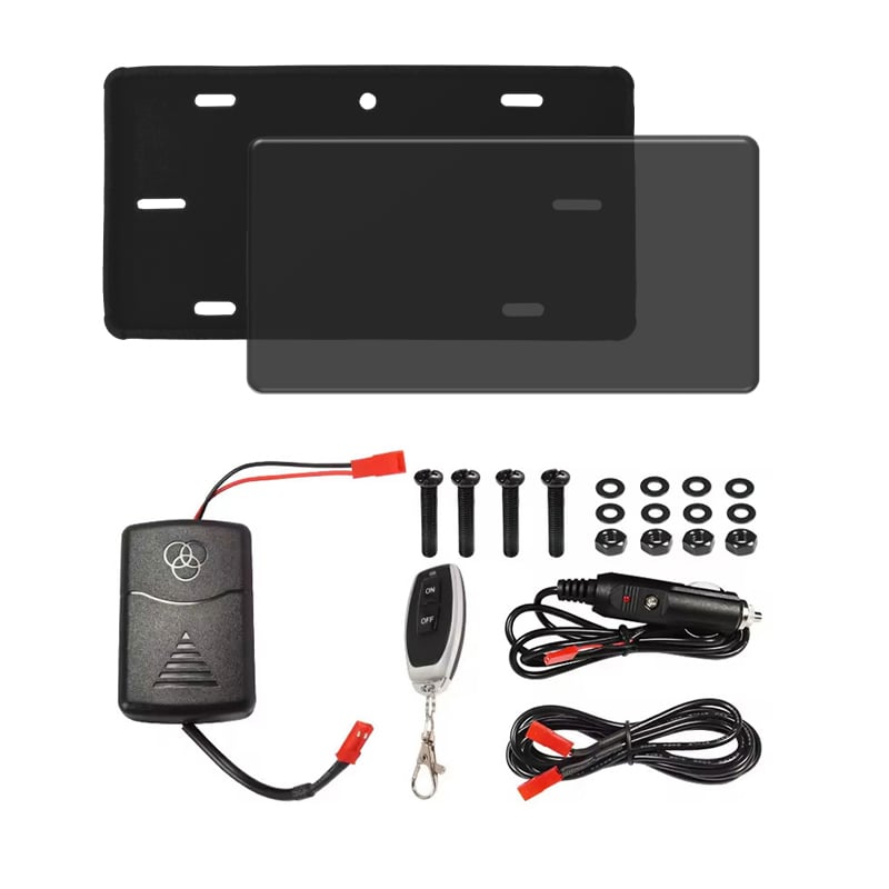 US-sized Car License Plate