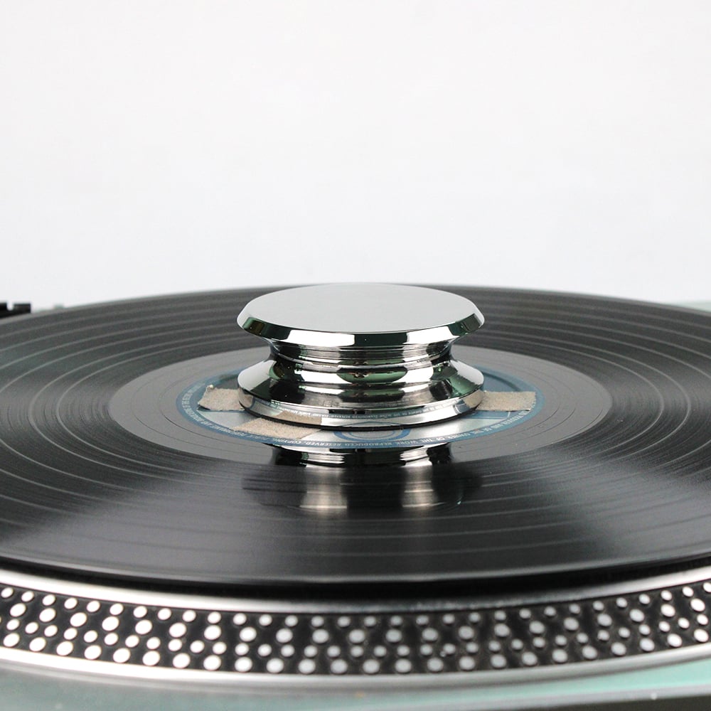 GK-R22G Poids pour platine 12 pouces, serre-joint pour disques vinyles, en acier inoxydable, 465g