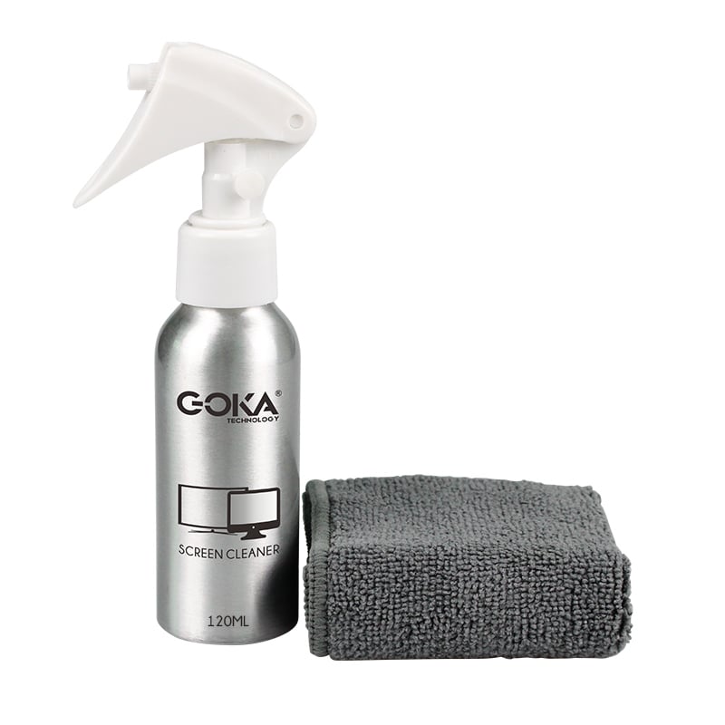 Household cleaning dust spray set with cleaning cloth Clean TV screen Computer screen