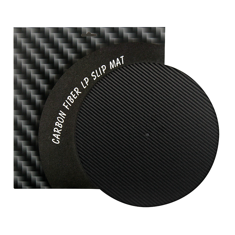 GK-R26 Vinyl Record Slipmat Carbon Fiber Mat Improve Sound Quality