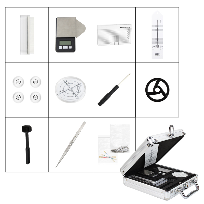 Professional turntable vinyl record player stylus assembly cartridge tuning tonearm tuning kit