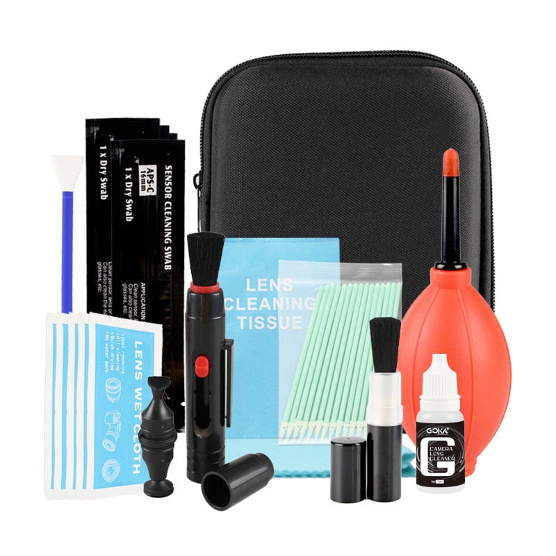 Factory hot seller all in one professional camera lens cleaning kit spray cleaner with lens cleaning pen