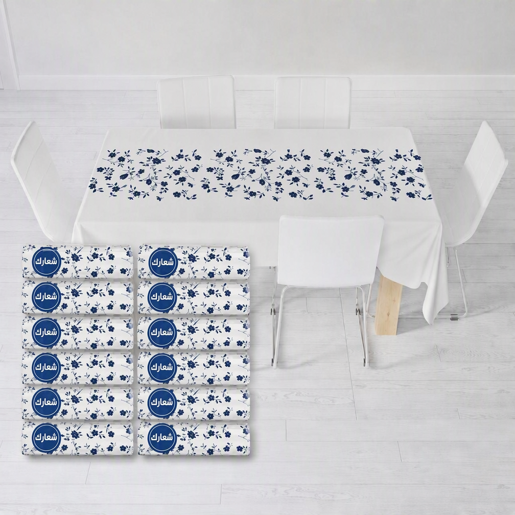 Custom Table Runner – Factory Direct OEM, Printed Holiday Design & Private Label Table Runner