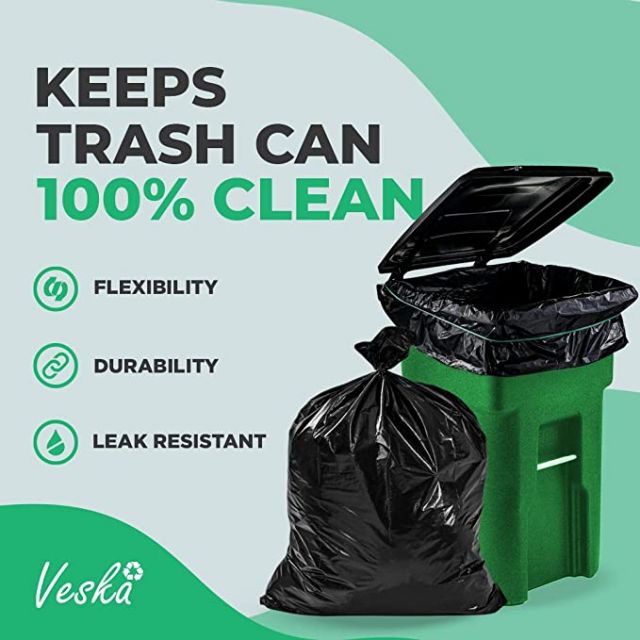 Custom Wave Top Garbage Bag – Factory Direct OEM factory