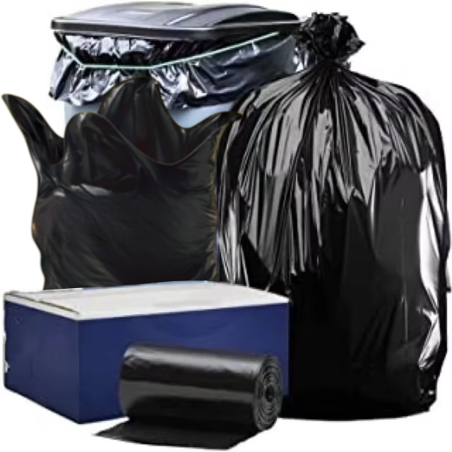 Custom Flat Top & Wave Top Garbage Bags