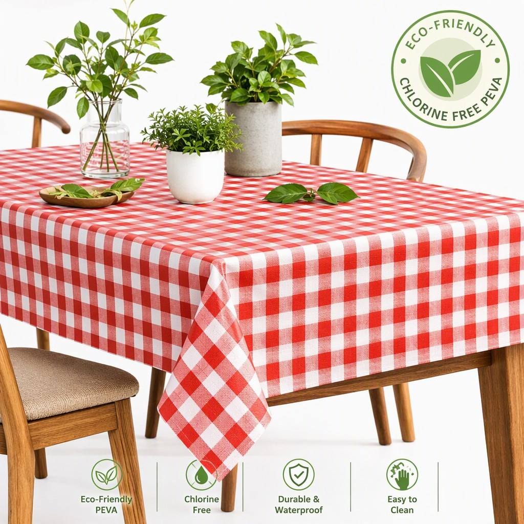 Custom Table Cloth – Factory Direct OEM, Custom Size, Printed Design & Private Label