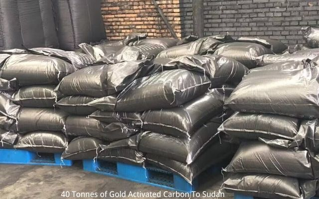 40 Tonnes of Gold Activated Carbon To Sudan