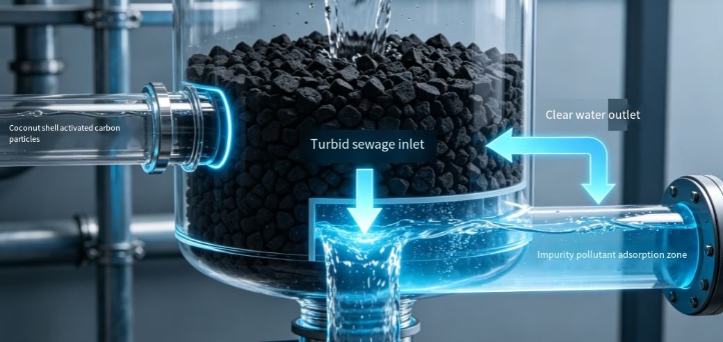 12×40 Mesh Coconut Shell Granular Activated Carbon water treatment schematic diagram.jpg