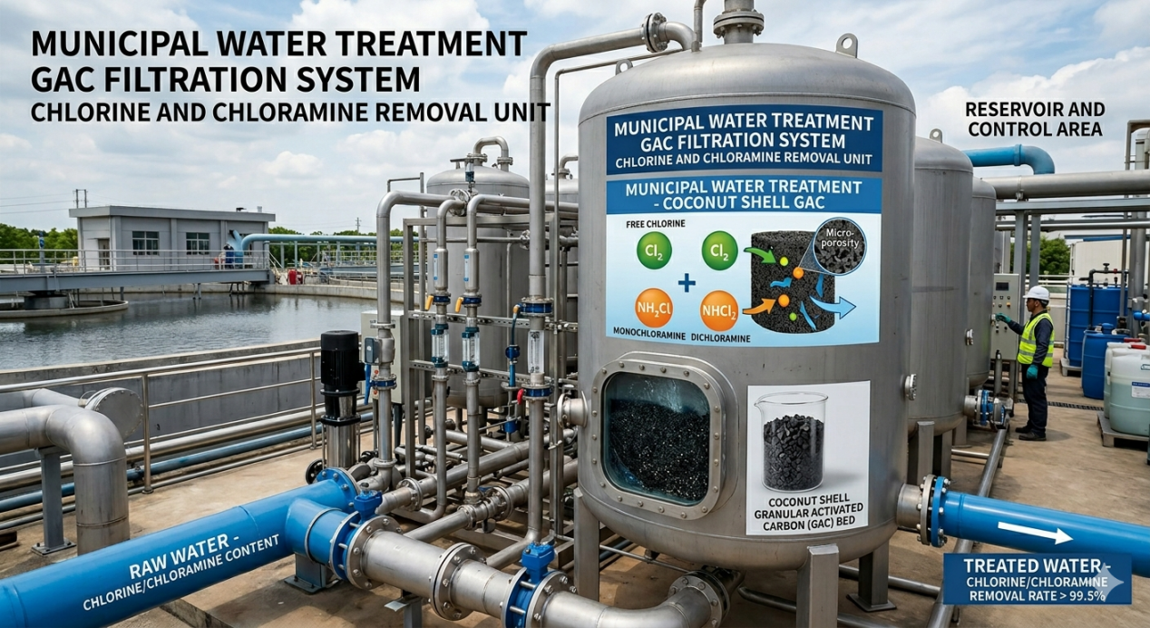 City drinking water activated carbon water purification equipment.png