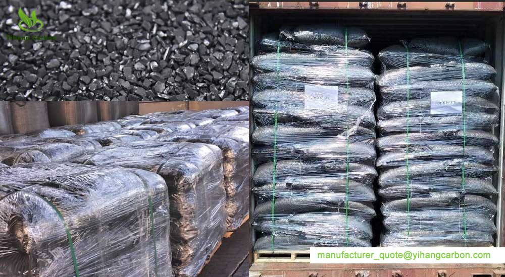 Yihang YHGold gold recovery carbon packed and loaded into a 40'HC export container — Export to Sudan's metallurgical market.jpg