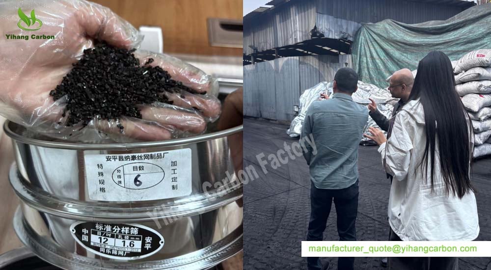 Sudanese customer visited Yihang Carbon Factory & tested Products.jpg