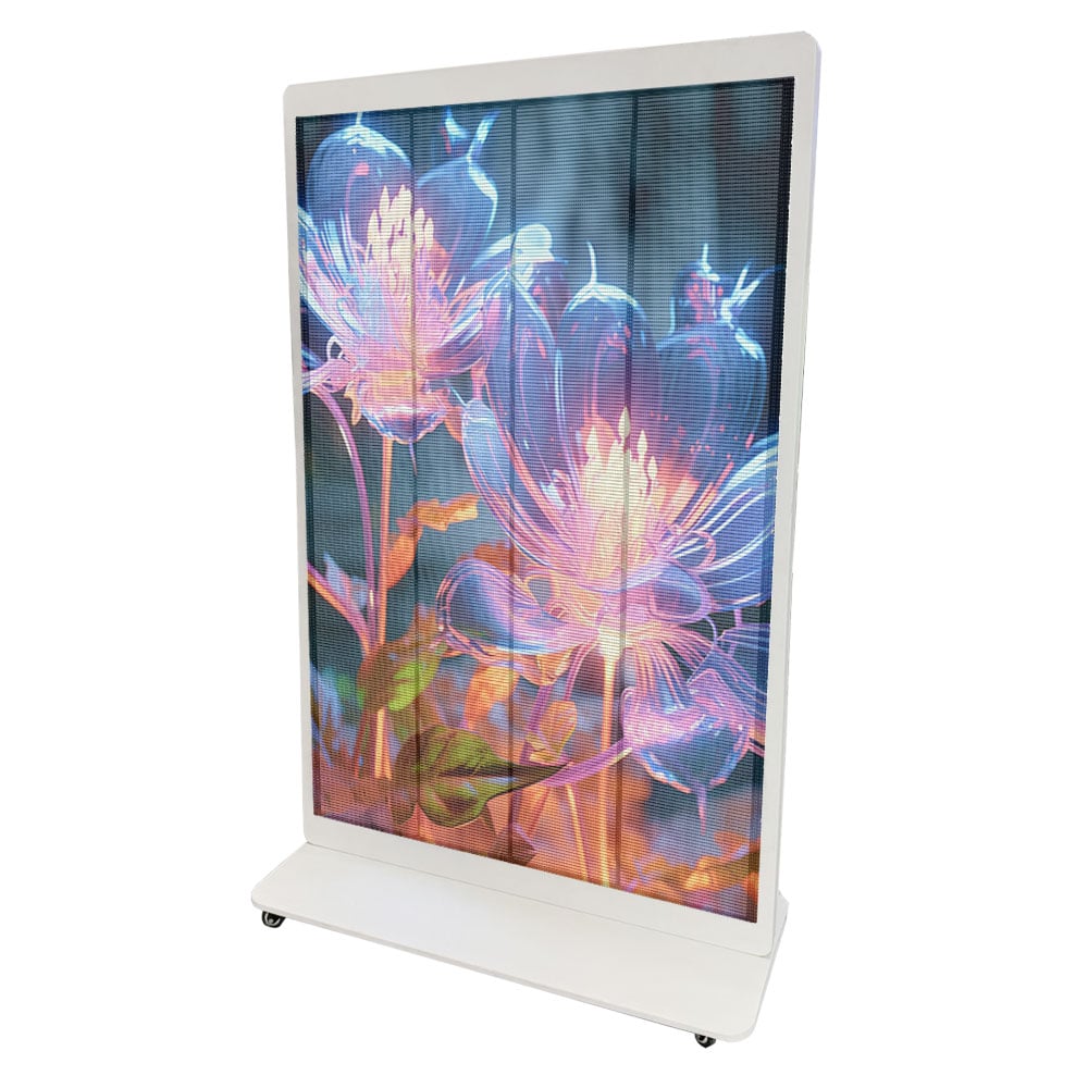 Transparent Advertising Display