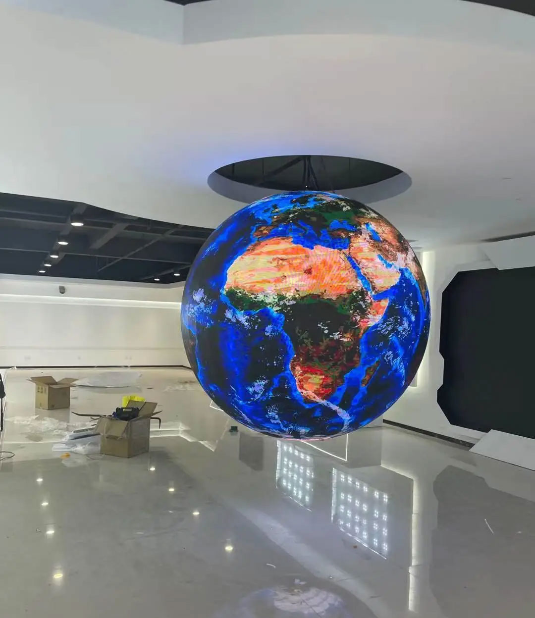 Affichage LED Sphérique : Spectacle Visuel à 360 Degrés