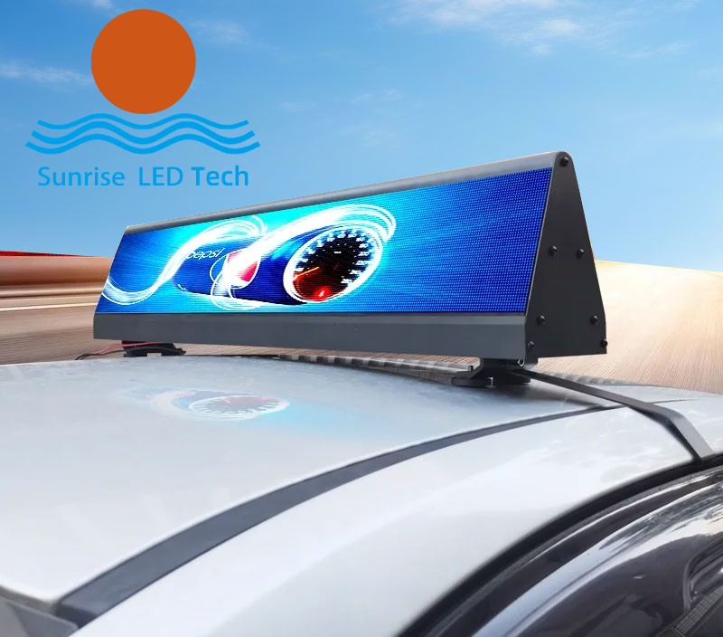 Welche Vorteile bieten LED-Anzeigen auf Taxis für die Werbung?