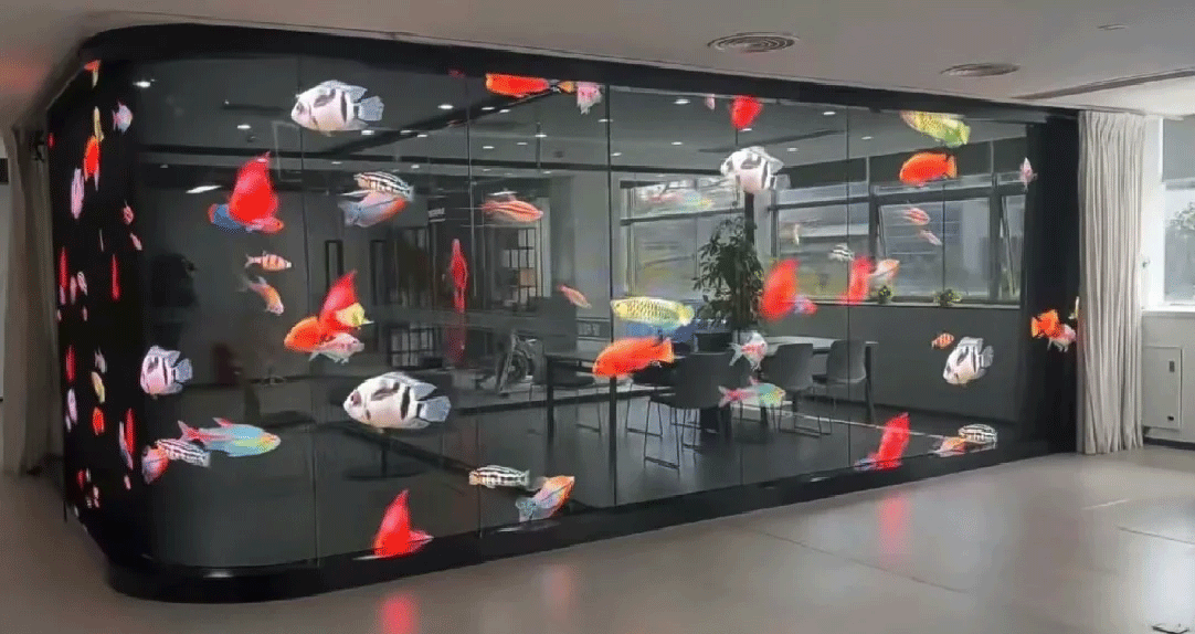 Quels écrans à film LED conviennent à la publicité en vitrine ?