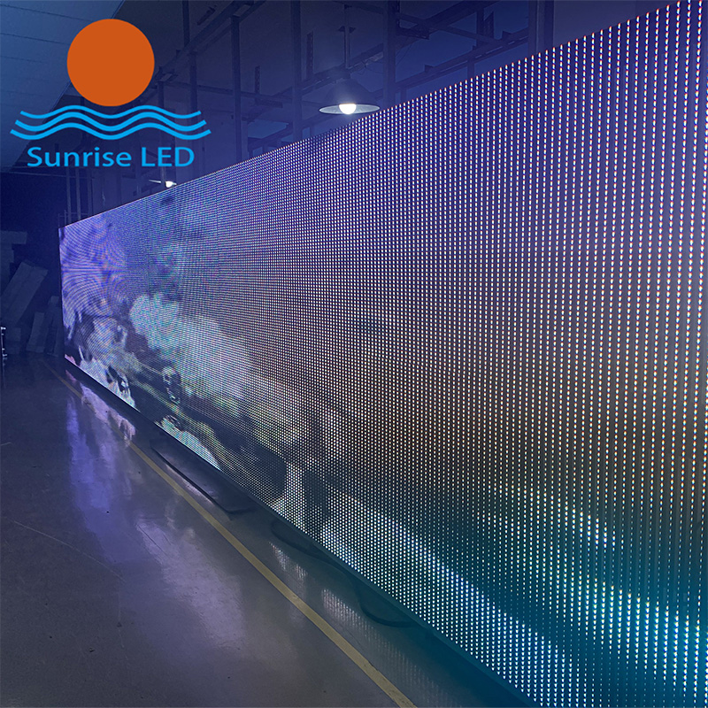 Transparent LED Screen and Fixed P8 Production Successfully Completed