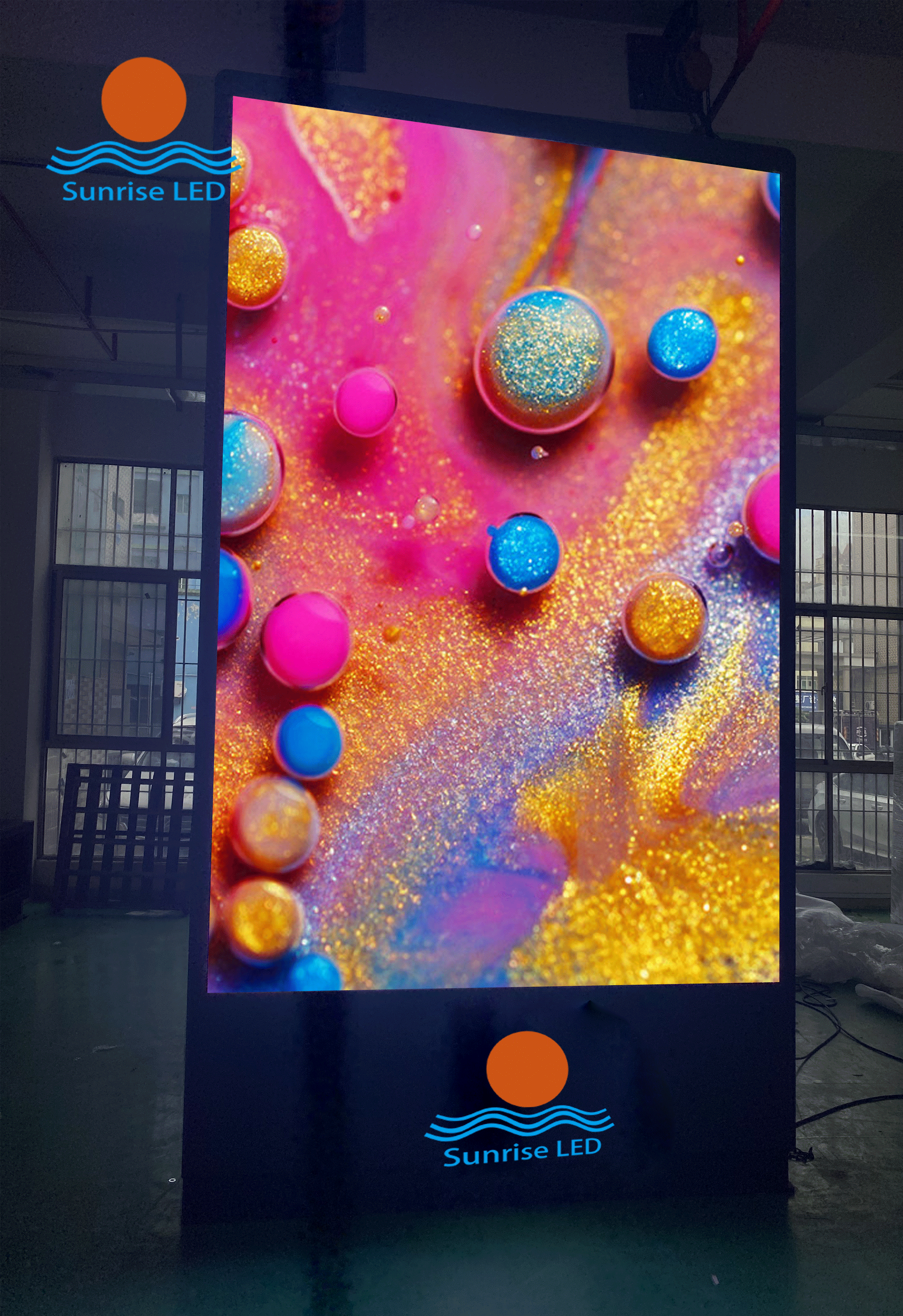 Advantages of large screen advertising machine