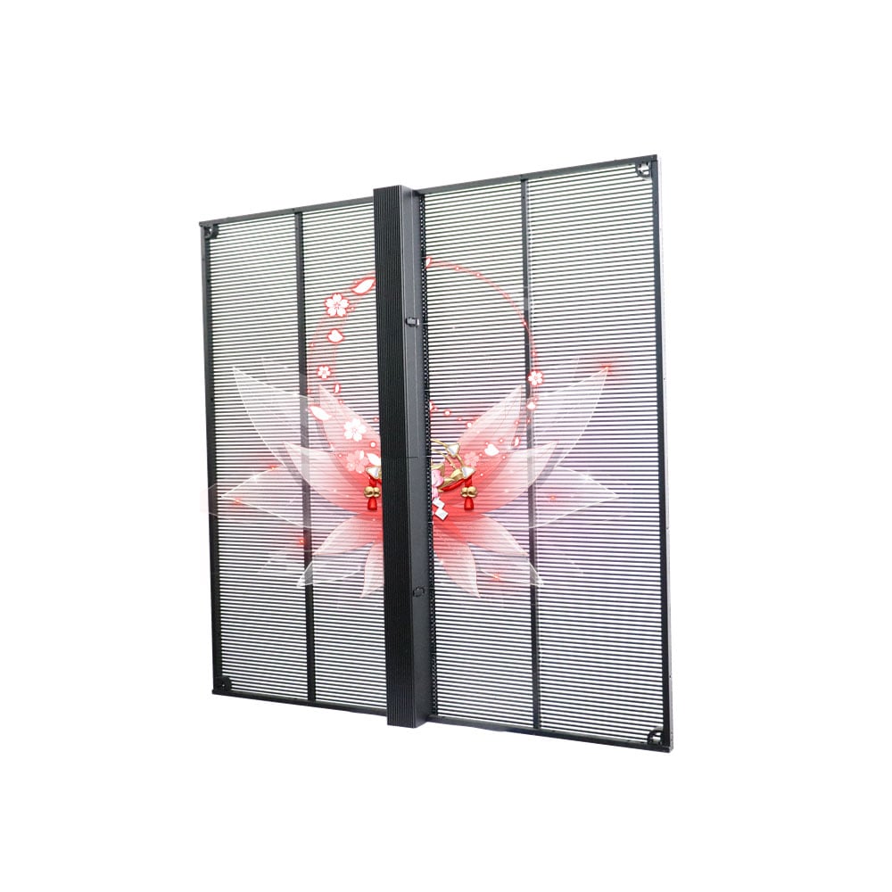 Écran LED transparent personnalisable pour s'adapter à votre vision