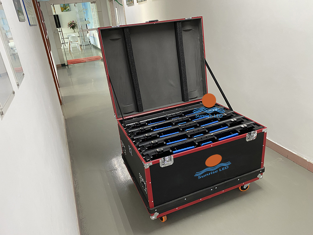 Video | Rocky series LED rental screens are shipped in large quantities