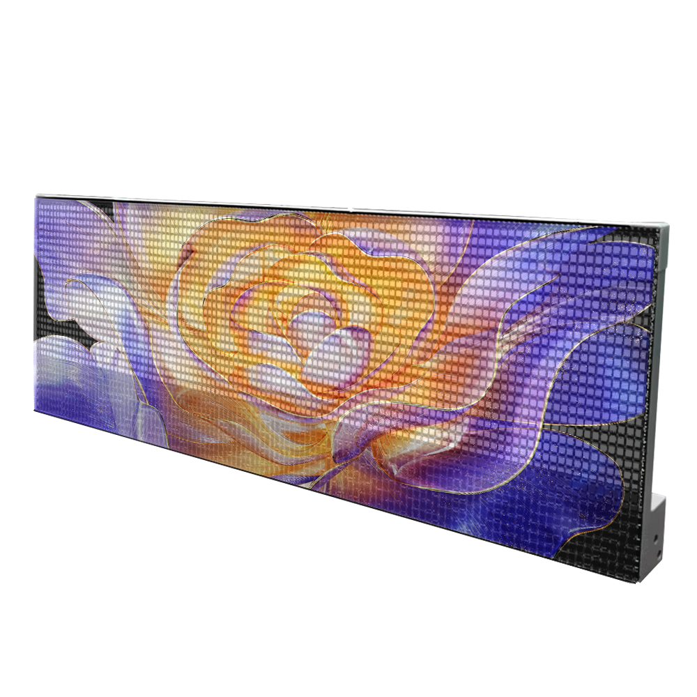 Car Glass Rear Window Advertising Transparent Car Led Display