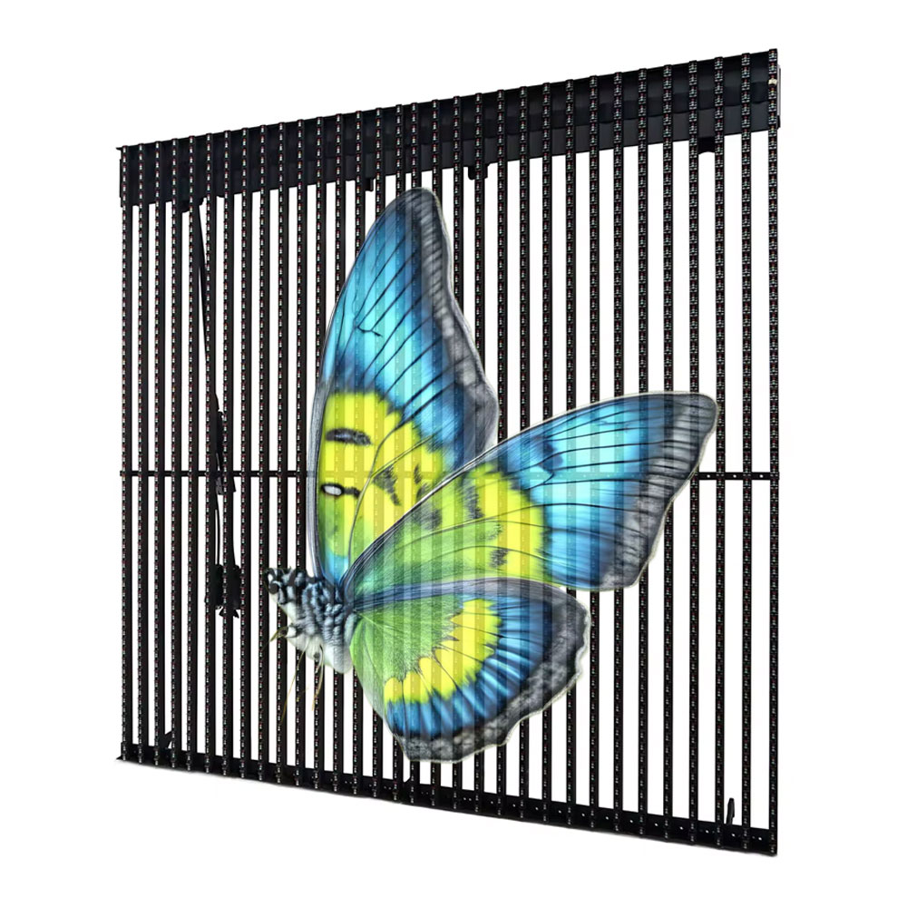Écran LED transparent : Alliant transparence et visualisation