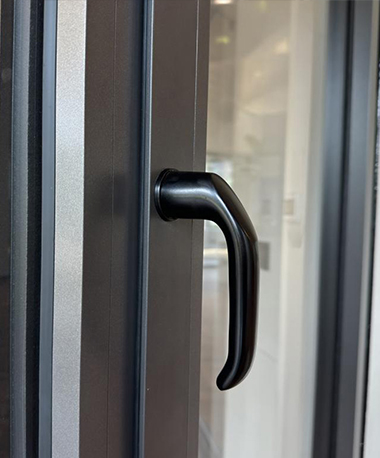 ventana de aluminio con cristal Greensee de la serie 75 Eléctrica de apertura y giro