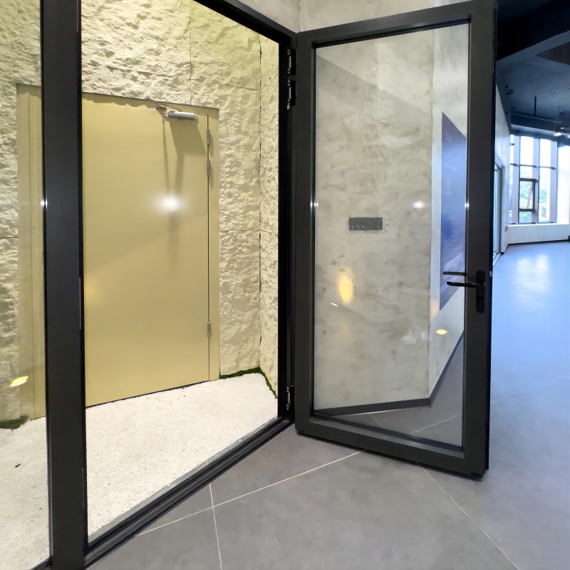 serie 65 Greensee Porta Battente Orizzontale in Vetro