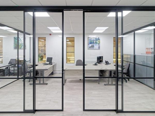 Architectural Steel Window Design for Modern Offices