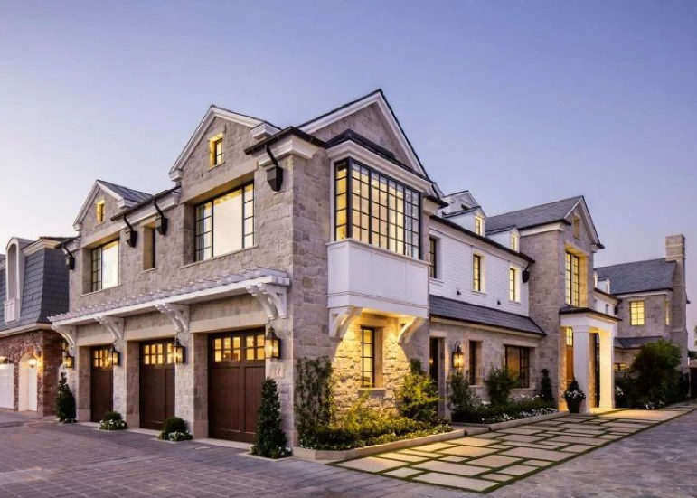 Projeto de villa privada britânica