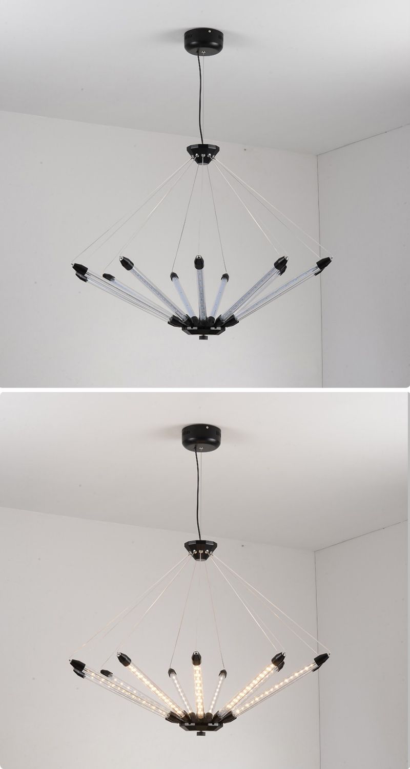D060 Hiện đại sáng tạo acrylic phòng khách phòng ăn phòng ngủ đèn chùm LED