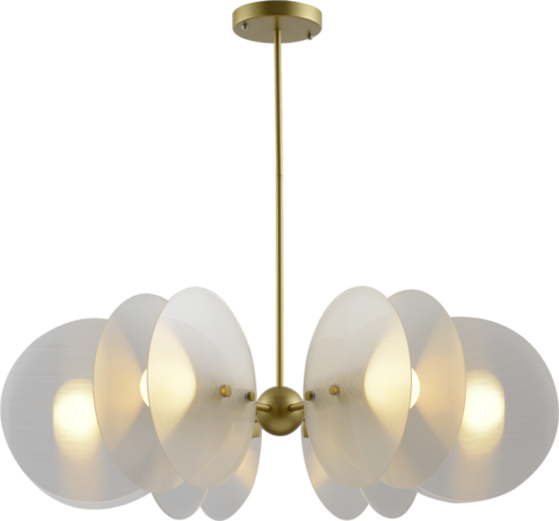 D030P Moderno creativo in acrilico salotto sala da pranzo camera da letto candelabro LED