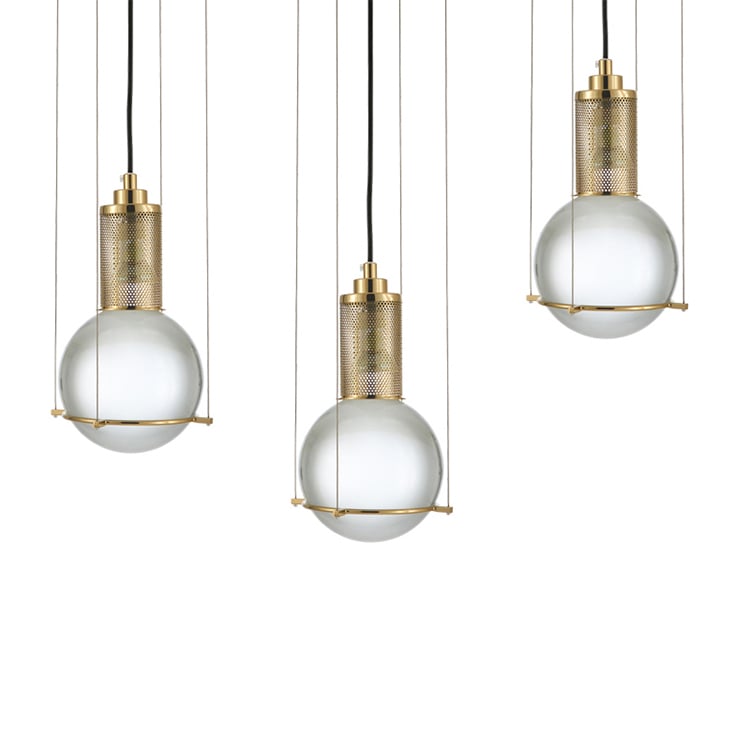 PMU8679 Chất lượng chuyên nghiệp trang trí nội thất hiện đại bóng tinh thể pha lê đèn chùm led treo trần