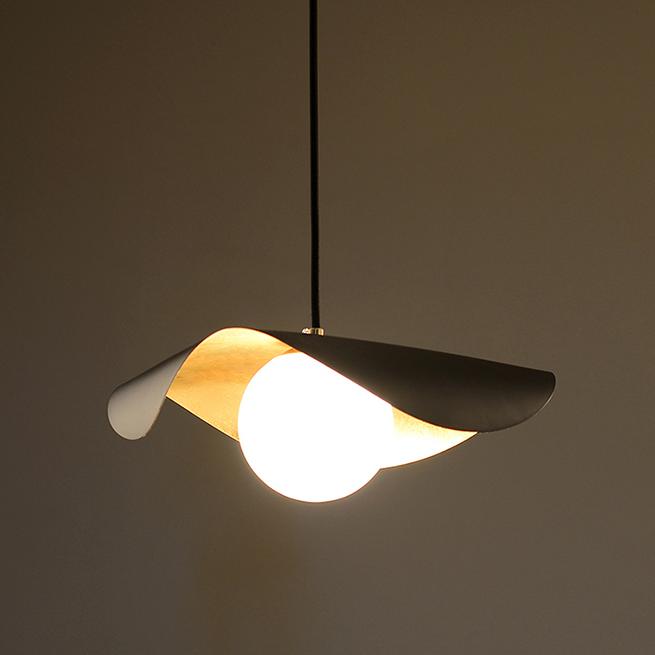 P5246 Hiện đại retro đơn giản đá cẩm thạch sắt nghệ thuật phòng ăn phòng ngủ Đèn chùm bóng kính