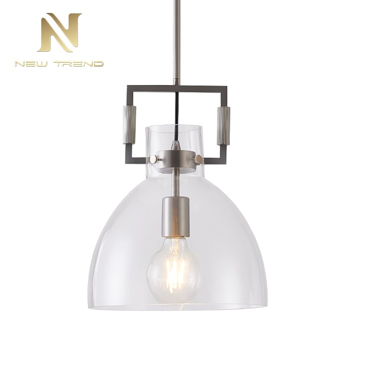 LCSO005 Bán sỉ Đèn Treo Trang Trí Phòng Khách Phòng Ngủ Chất Liệu Kính RH Đồng Thau Led