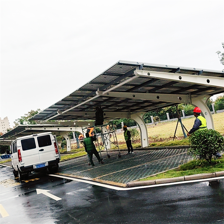 Comparing Material Advantages in Solar Powered Carport Designs