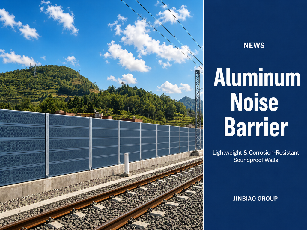 Aluminum Noise Barrier: Lightweight Soundproof Wall