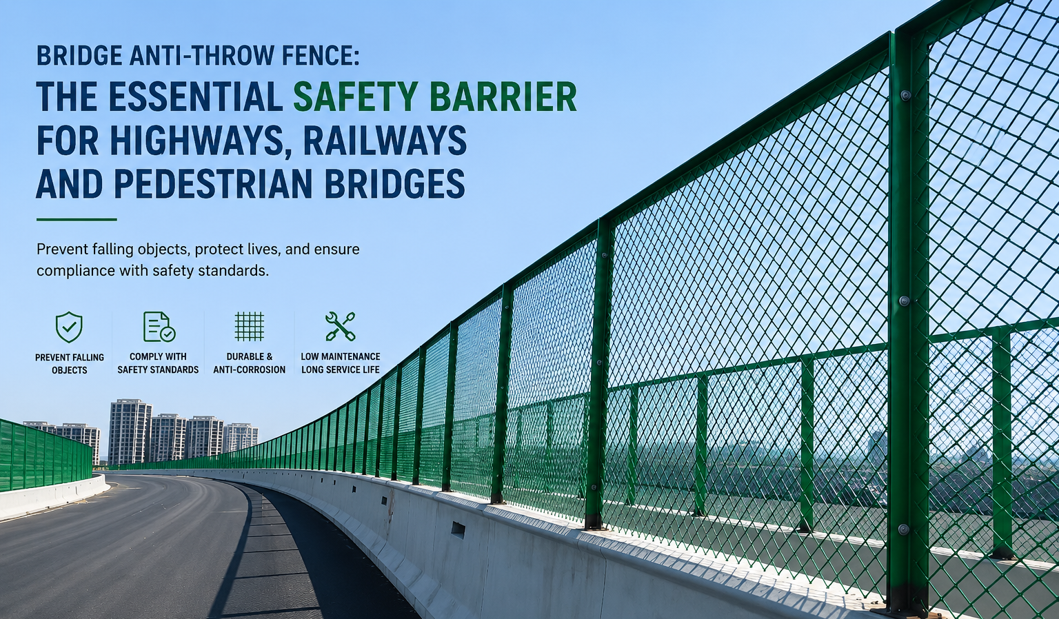 What Is an Anti-Glare Fence and How Does It Improve Highway Safety?