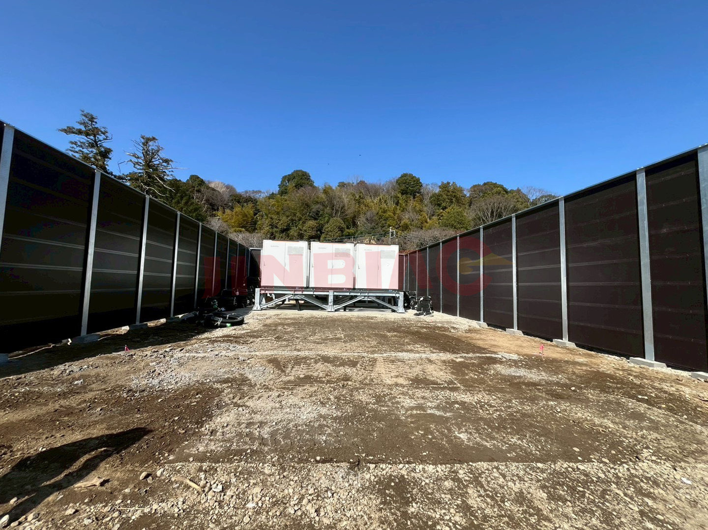 Japan BESS Noise Barrier Project