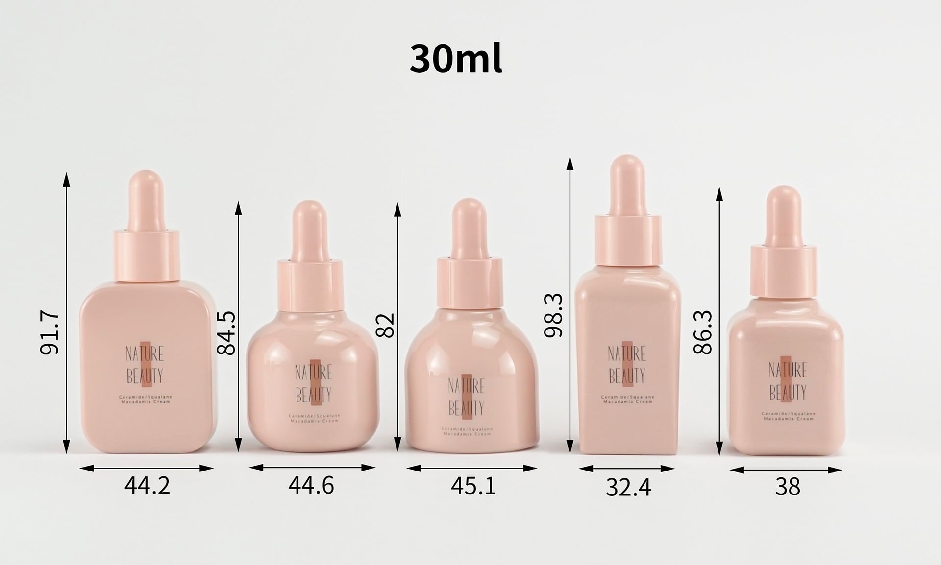 30ml Dropper Serum Oil Glass Bottle manufacture