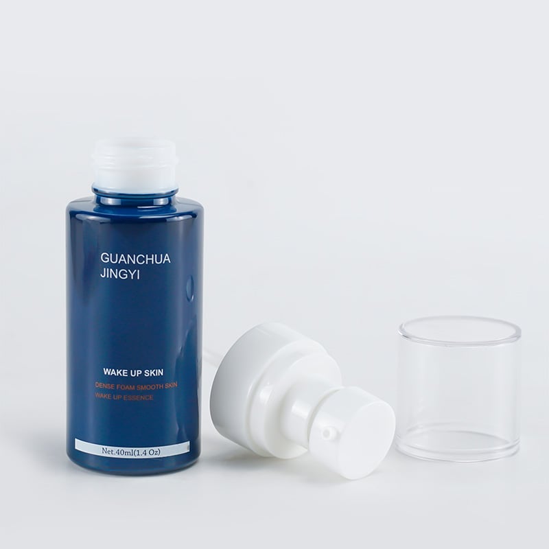 40ml lotion Pump Glass Bottle/50g Cream Jar manufacture