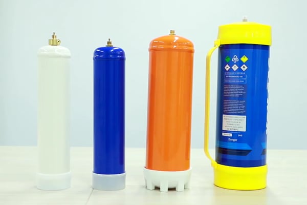 Bottone di gas usa e getta