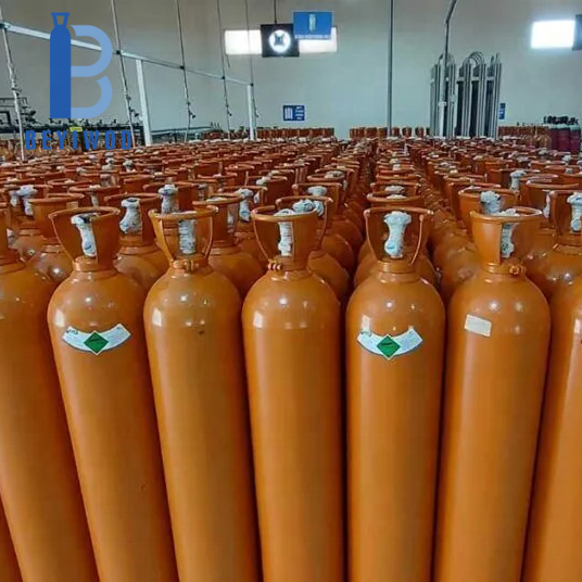 Оптово хелиево кафе 50Л 200Бар Попълване Хелиев балонен газ 99.99% Попълване Хелиев цилиндър