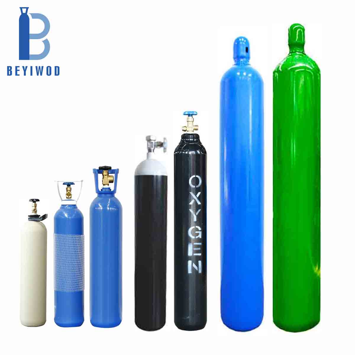 Bottone ad alta pressione di ossigeno/co2/argon, bottone a gas in acciaio