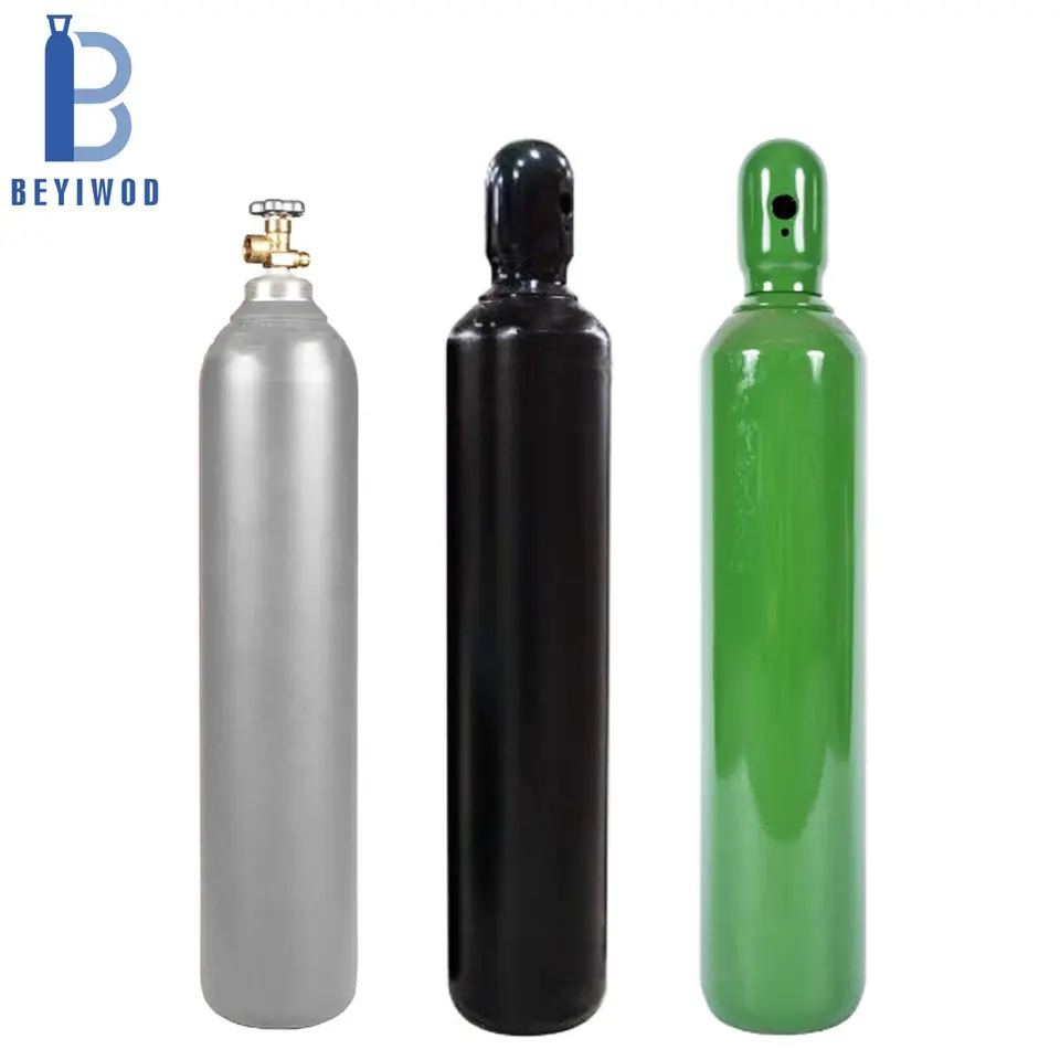 DOTAA UNISO Mini portatile 55cf 10,6L cilindro di gas argon senza saldatura in acciaio