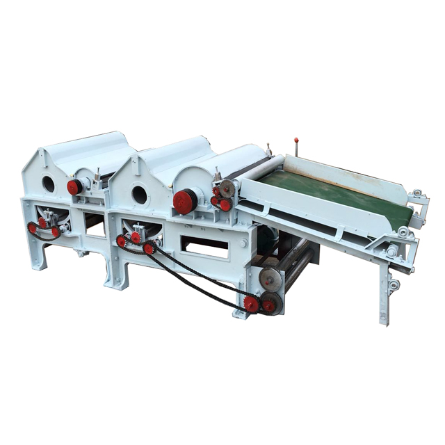 Machine d’ouverture et de recyclage des déchets de tissus et de fils