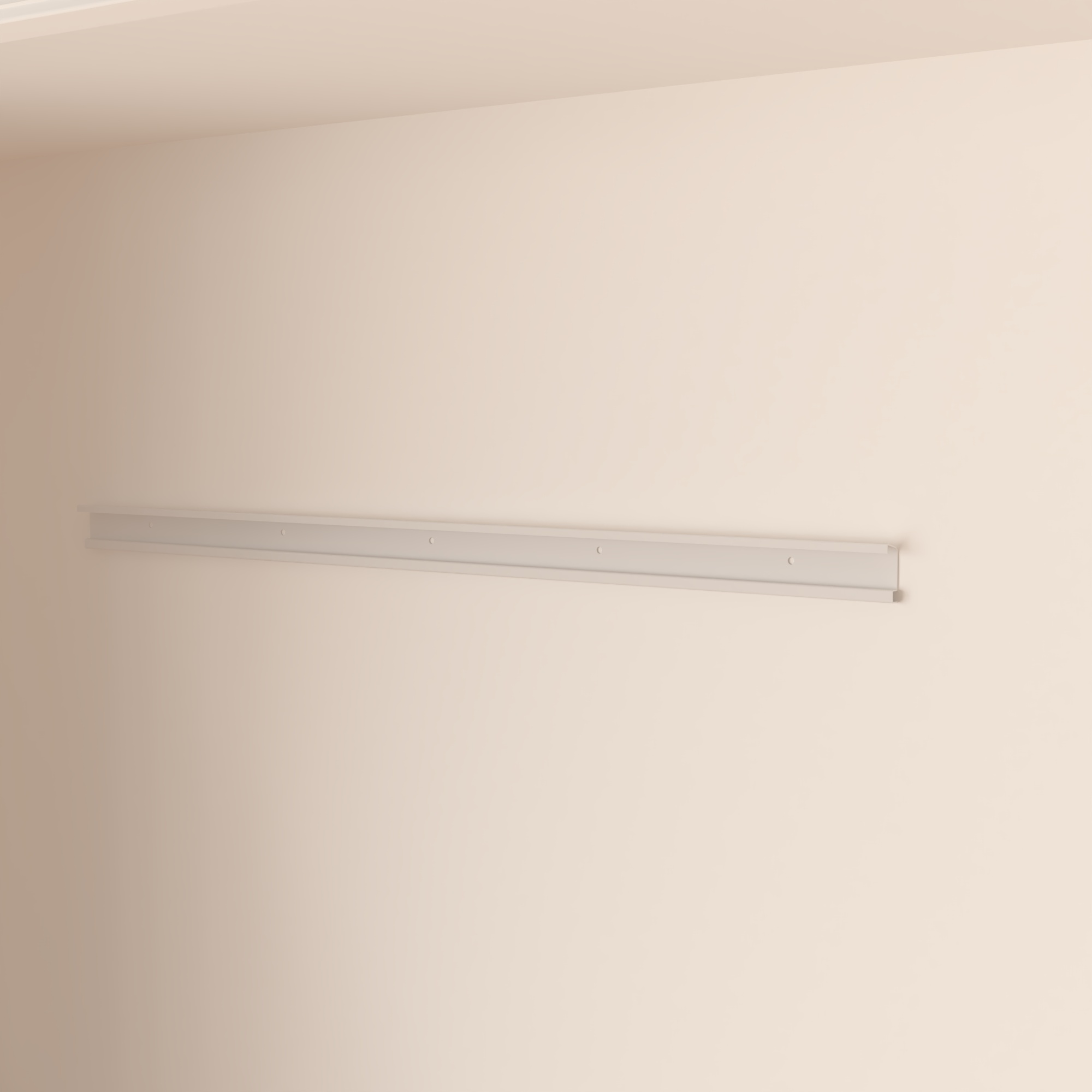 Top Rail for Walk in Closet Systems Metal Wire Shelf Closet Organizer Storage Wardrobe