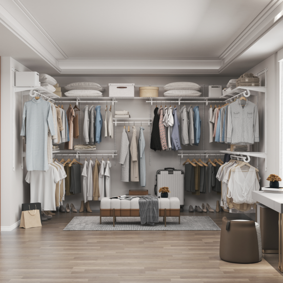 Wire Shelf Closet – Customizable Storage System